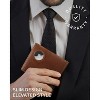 Generic Mens Wallet with AirTag holder,Genuine Leather Bifold Wallets for Men RFID Blocking - 3 of 4