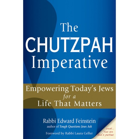 The Chutzpah Imperative - By Edward Feinstein (hardcover) : Target