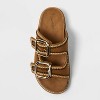Women's Collin Double Buckle Footbed Sandals - Universal Thread™ - 3 of 4