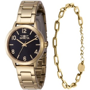 Invicta 47273 Women's Wildflower Quartz Yellow Gold Bracelet Watch - 1 of 4