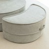 PAGED Lazy Lounge Sofa Oversized Round Sofa Accent Barrel Chair with Ottoman and 5 Pillows for Living Room, Home Office - 3 of 4
