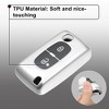 Unique Bargains Silicone Car Smart Key Fob Case Cover for Peugeot 207 307 308 407 3008 1 Pc - 3 of 4