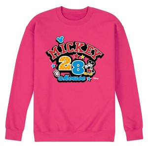 Men's - Disney - Mickey Mouse 28 Graphic Fleece Sweatshirt - 1 of 4