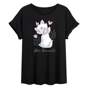 Women's - Disney - The Aristocats Oversized Graphic T-Shirt - 1 of 4