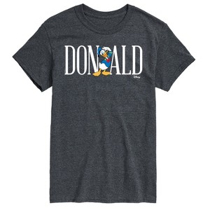 Men's - Disney - Simple Donald Font Short Sleeve Graphic T-Shirt - 1 of 4