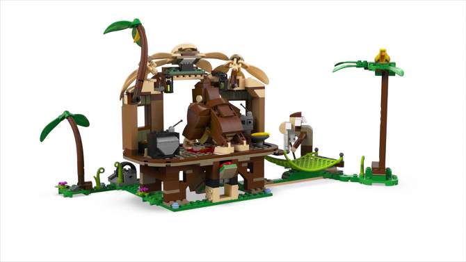 LEGO Super Mario Donkey Kong Tree House Expansion Set Buildable Game 71424, 2 of 8, play video