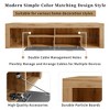 Bella Depot TV Stands for TVs up to 80", LED Light Entertainment Center, Media Console - 4 of 4
