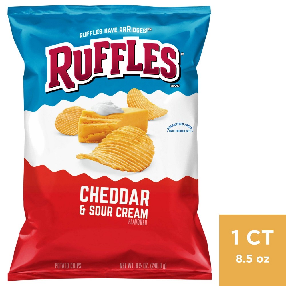 Ruffles Cheddar And Sour Cream Chips