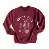 Simply Sage Market North Pole University Deer Sweatshirt - 2 of 4