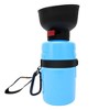 Buddy's Best 21oz Upgraded Dog Water Bottle - Collapsible Bowl for Travel - 2 of 4