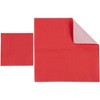 Juvale 210-Pack Plain Disposable Paper Cocktail Napkins for Christmas Party Supplies - Red, Green, White - 4 of 4