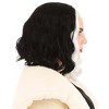 HalloweenCostumes.com  Women 101 Dalmatians Cruella De Vil Women's Wig, Black/White - 3 of 4