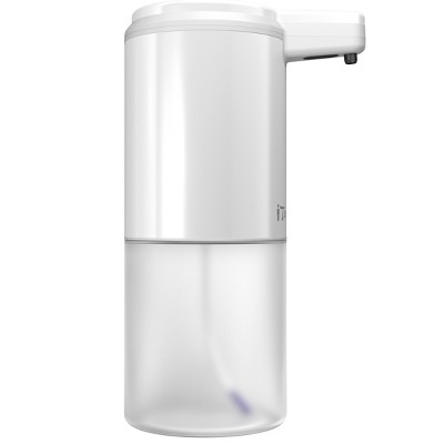 White Stainless Steel Automatic Foaming Soap Dispenser