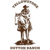 Juniors Womens Yellowstone Brown John Dutton Riding Horse T-Shirt - 2 of 4