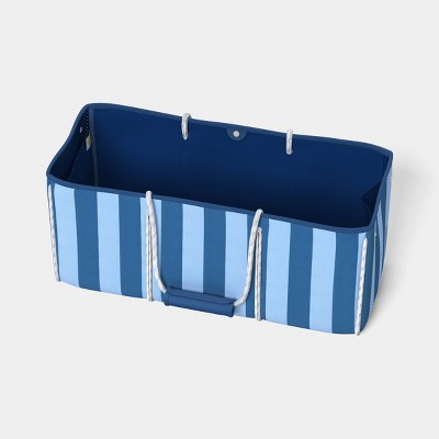 Сумки Sun Squad XL Beach Bag Blue Stripe — фото 3