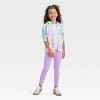 Girls' Solid Ribbed Leggings - Cat & Jack™ - 3 of 3