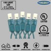 Novelty Lights 50FT 100 LED Christmas String Lights, Tree Lights Indoor Outdoor LED Mini Light Set, 40,000 Hour Lifespan, Holiday Tree Lights - 4 of 4
