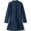 Lands' End Kids Long Sleeve Mesh Pleated Polo Dress - 3 of 3
