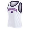 NCAA Washington Huskies Women's White Mesh Tank Top - 2 of 3