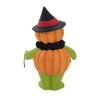 Bethany Lowe 5.25 In Boo Pumpkin Head Witch Halloween Jack-O-Lantern Figurines - 2 of 3