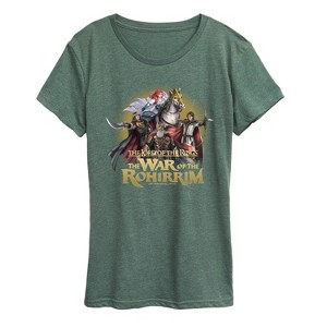 Women's - Lord of the Rings - War of the Rihirrim Characters Short Sleeve Graphic T-Shirt - 1 of 4