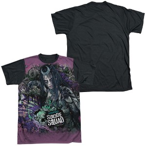 Men's Suicide Squad Enchantress Psychedelic Cartoon Short Sleeve Costume T-Shirt - 1 of 4