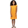 24sevenkid Girls Ruffle Cap Sleeve Knee Length Babydoll Dress - 4 of 4