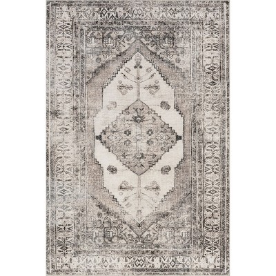 nuLOOM Gladys SpinClean Machine Washable Stain-Resistant Area Rug
