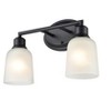 Millennium Lighting Amberle 2 - Light Vanity in  Matte Black - 4 of 4