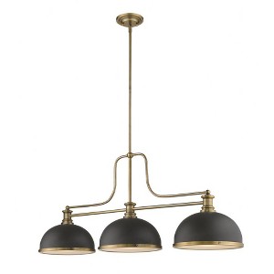 Z-Lite Melange 3 - Light Chandelier in  Heritage Brass - 1 of 1