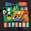 Boys' - Disney - Its Fun To Explore Graphic Long Sleeve Fleece Sweatshirt - 2 of 4