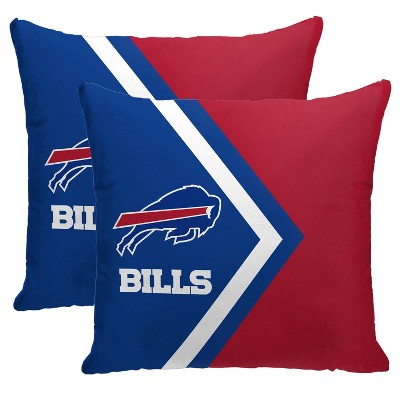 Nfl Buffalo Bills Vintage Circle Novelty Plushlete Throw Pillow