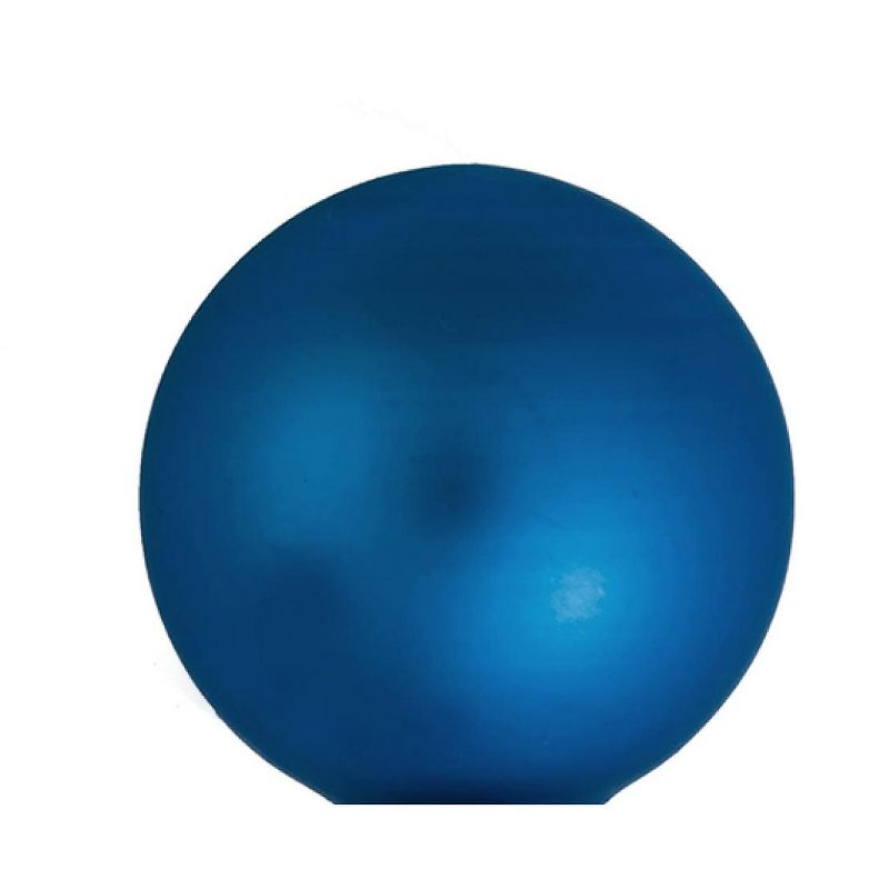 Northlight 4ct Blue Matte Glass Christmas Ball Ornaments 4.75" (120mm), 2 of 3
