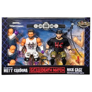 Nick Gage & Matt Cardona GCW Death Match 2-Pack Ringside Exclusive Non Bloody Action Figure (Chase Variant) - 1 of 3