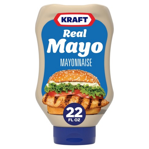 Kraft Real Mayonnaise Squeeze Bottle - 22 Fl Oz : Target