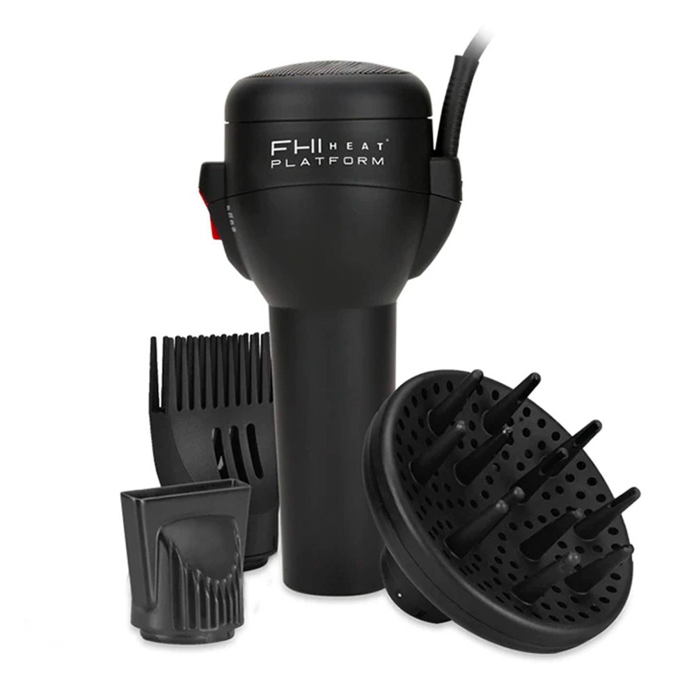 Photos - Hair Dryer FHI Heat Handle-Less Dryer - Black - 1500 Watts