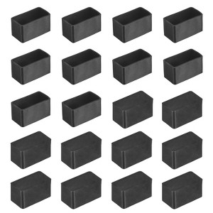 Unique Bargains Rectangle PVC Durable Anti-Slip Furniture Leg Caps - 1 of 4
