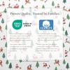 100% Cotton Christmas Flannel Sheet Set - Great Bay Home - 4 of 4