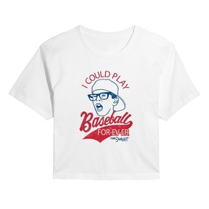 Women's - The Sandlot - Baseball Forever Cropped Graphic T-Shirt - 1 of 4
