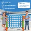 Costway Giant 4 in A Row Jumbo 4-to-Score Game Set W/Storage Carrying Bag for Kids Adult - 4 of 4