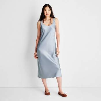 Women's Scoop Neck Strappy Midi Slip Dress - Future Collective™ with Reese Blutstein