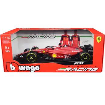Ferrari F1-75 #16 Charles Leclerc "Ferrari Racing" Formula One F1 (2022) "Formula Racing" 1/18 Diecast Model Car by Bburago
