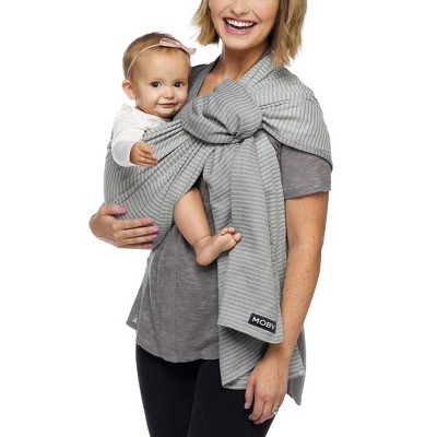 grey baby sling