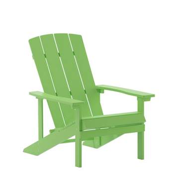 Merrick Lane All-Weather Poly Resin Wood Adirondack Chair