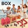 Pyle 3.5" Waterproof Bluetooth Outdoor Speaker System - Red, 200W Wireless, Wall Mountable - 2 of 4
