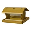 Stovall Cedar Post Mount Hopper Bird Feeder - 2 of 3
