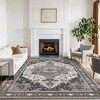 Abynow Medallion Faded Persian Indoor Area Rug - 2 of 4