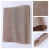 REGALWOVEN PVC Heat-resistant Wipeable Kitchen Table Placemats 18 x 12 Inch 6 Pcs - 2 of 4