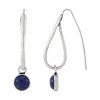 Silpada 'Cosmic Haze' Sterling Silver Blue Lapis Drop Earrings - 2 of 4