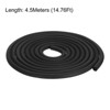 Unique Bargains Solid Foam Rubber Round Soundproof DIY Weather Seal Strip - 3 of 4